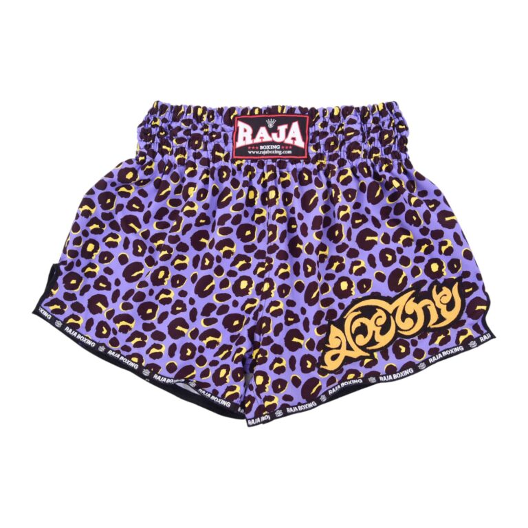 Raja Boxing Muay Thai Shorts Leopard