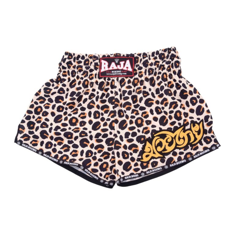 Raja Boxing Muay Thai Shorts Leopard