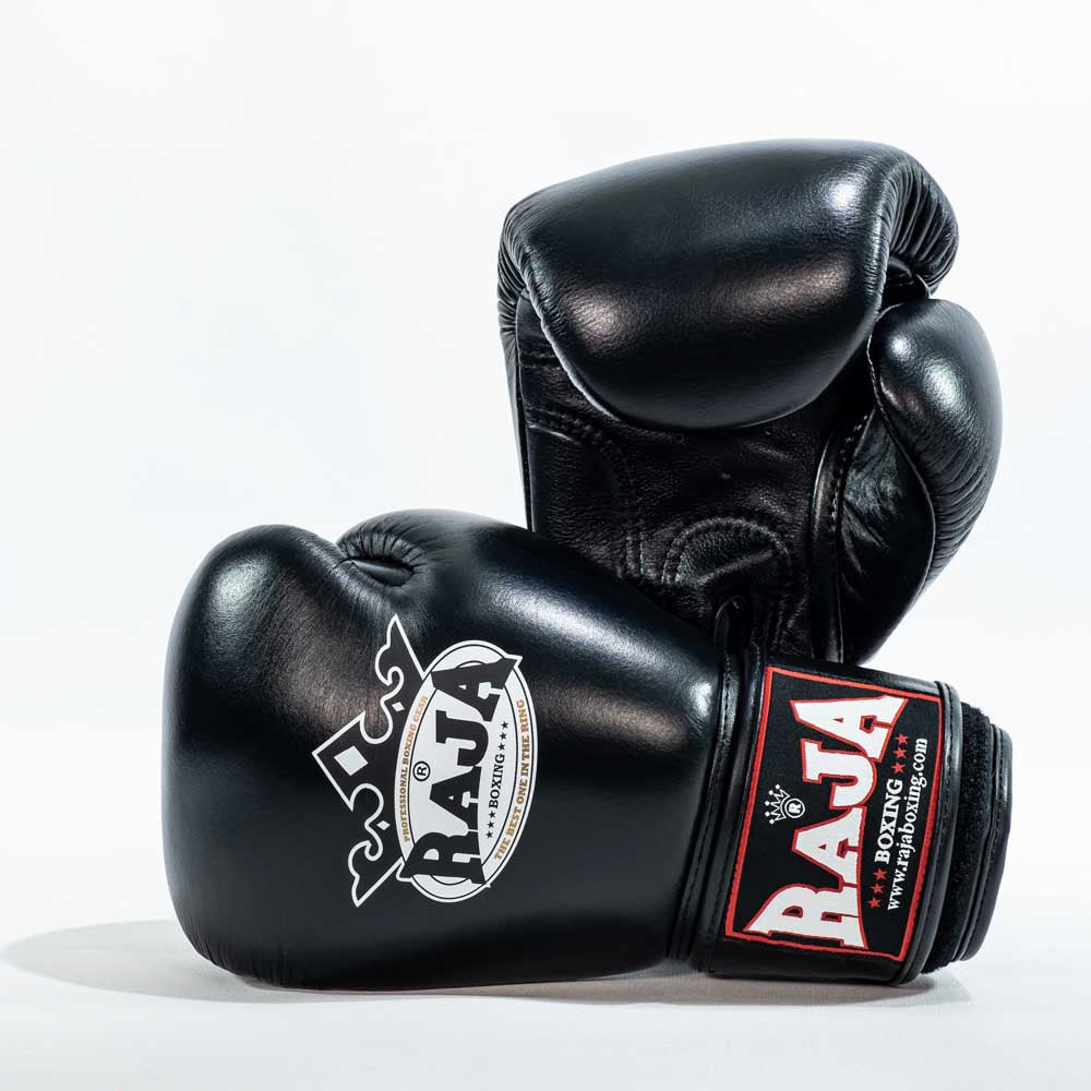 Raja V1 Boxing Gloves - Black