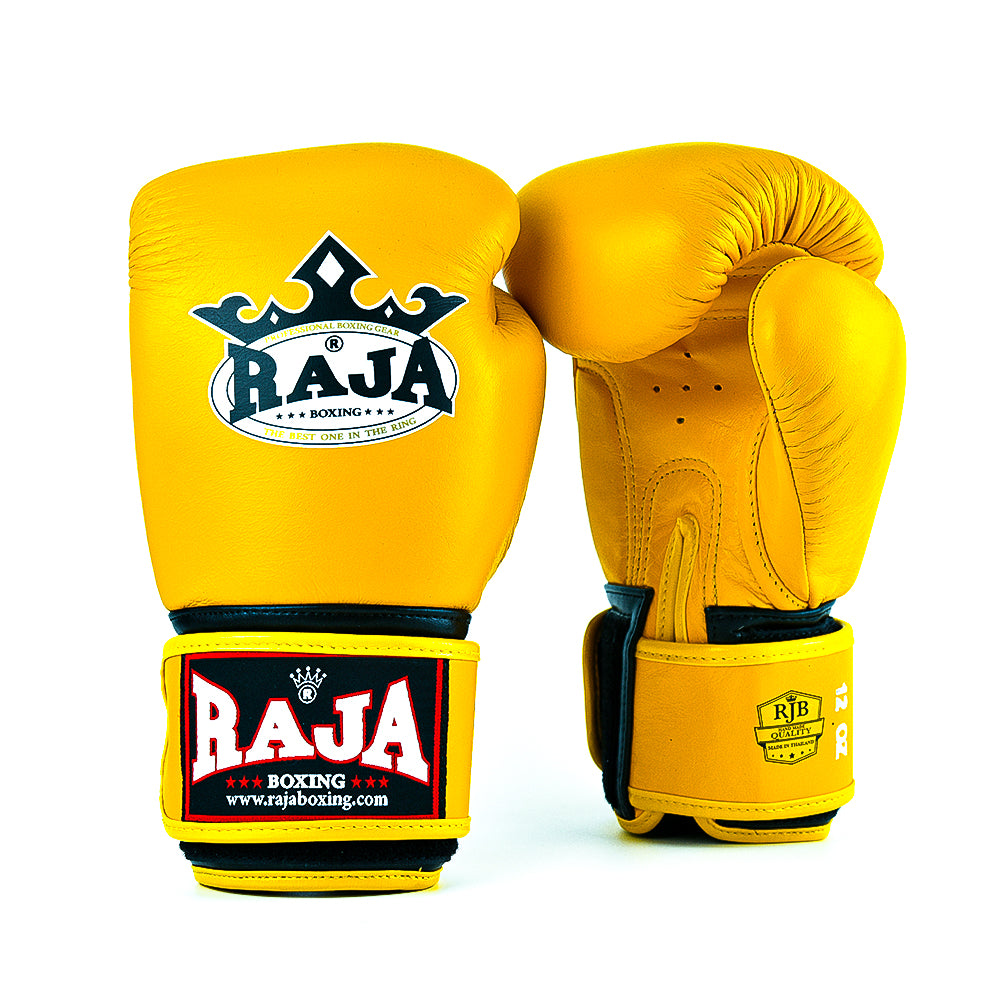 Raja V1 Boxing Gloves - Yellow