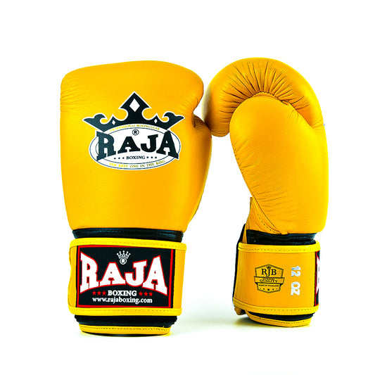 Raja V1 Boxing Gloves - Yellow